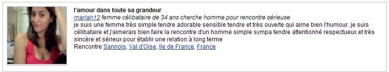 je recherche les sites de rencontre
