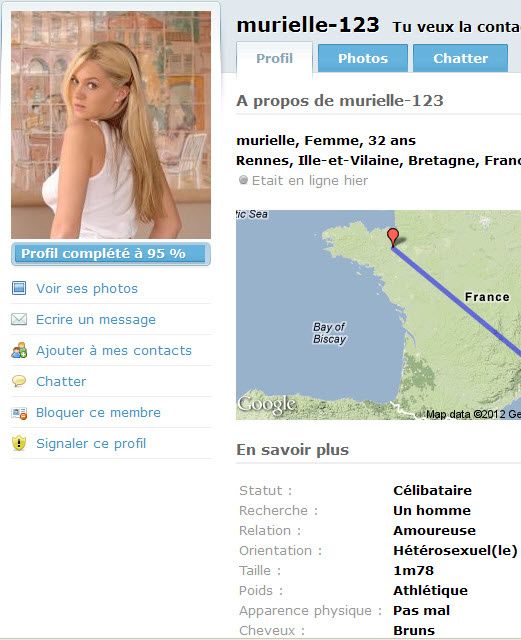 site de rencontre faux profil