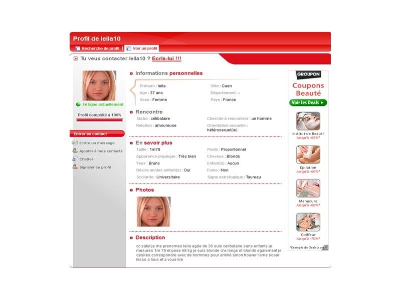 belle accroche pour site de rencontre