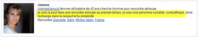Arnaque africaine site rencontre