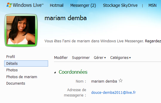 nouvelle rencontre sur msn