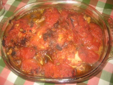 cuisses de poulet au four tomates et basilic - Le blog de  ciboulette-cannelle-et-compagnie2.over-blog.com