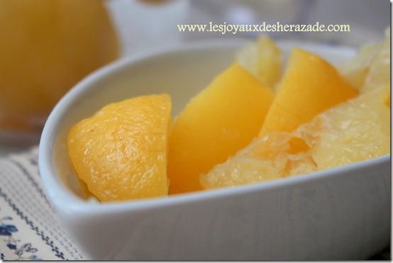 recette de citron confit maison