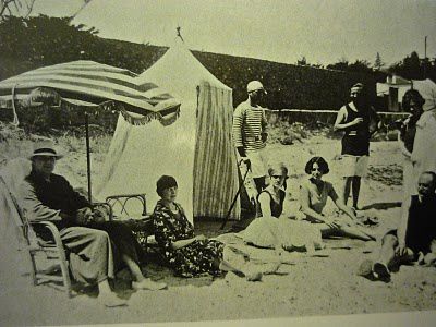 La Garoupe beach, 1926