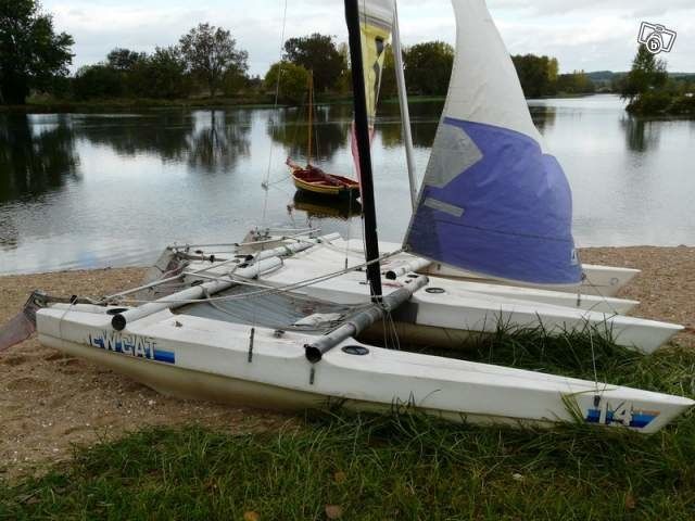 Catamaran New Cat 14 "remasterisé" version Bass Boat - Gregos