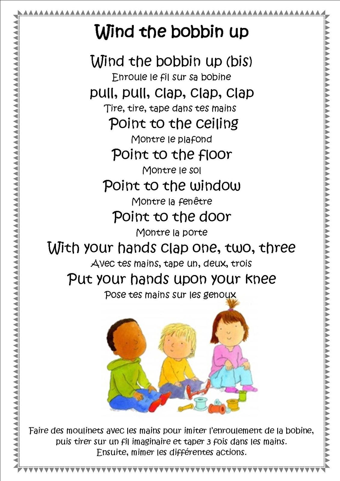Comptines En Anglais Avec Paroles comptines, chansons anglaises - laclassedelila