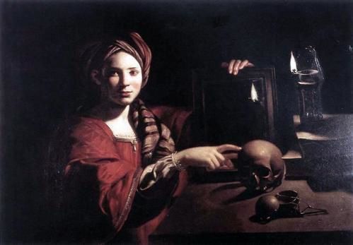 unknown french master - allegory of the vanity of earthly t
