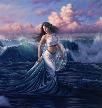 Eurynome, déesse de l'eau des prairies et mère des Kharites - La mythologie  selon Rubis