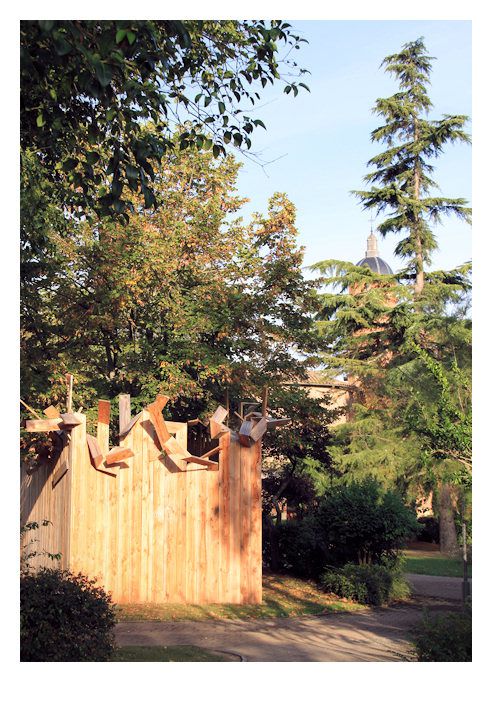 philippe poupet arbre planches art contemporain toulouse