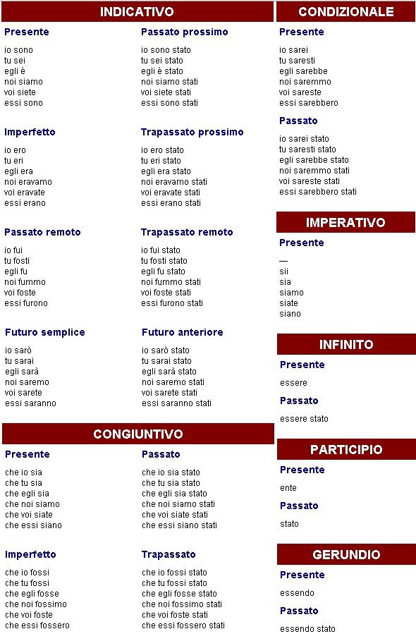 Ripasso verbi in Italiano: verbo essere. - Parola d'ordine: Intelligenza