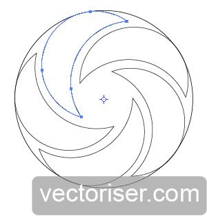 Vectorisation logo vectoriser Illustrator 04