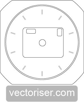 Vectoriser Cadran Image Vectorisation Illustrator 03