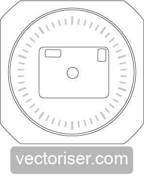Vectoriser Cadran Image Vectorisation Illustrator 04