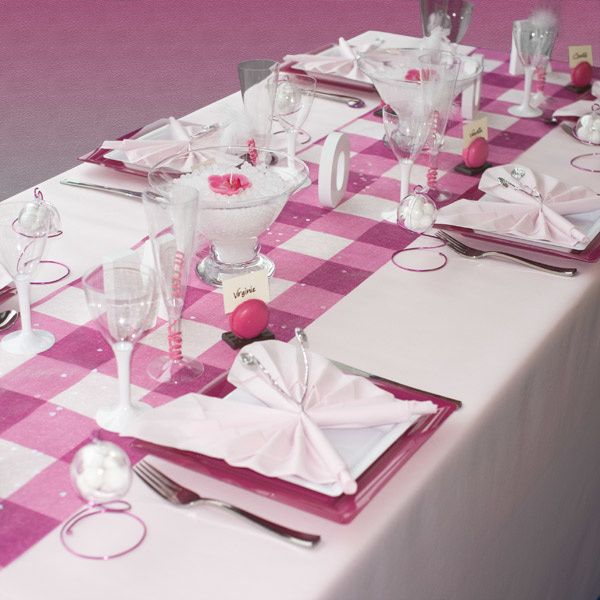 Decoration De Table Avec Nappe A Carreaux Pour Mariage Decoration De Table Avec Nappe A Carreaux Pour Mariage