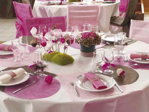 decoration table mariage classique