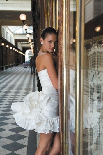 perfect mini wedding dress for bride estherchou blog