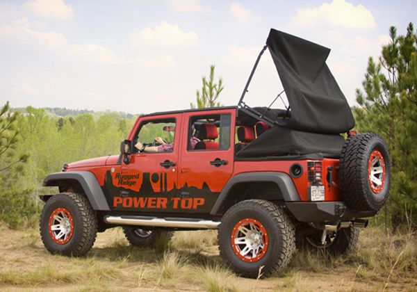 Capote éléctrique PowerTOP pour la Jeep Wrangler Unlimited - Off-Road  Generation