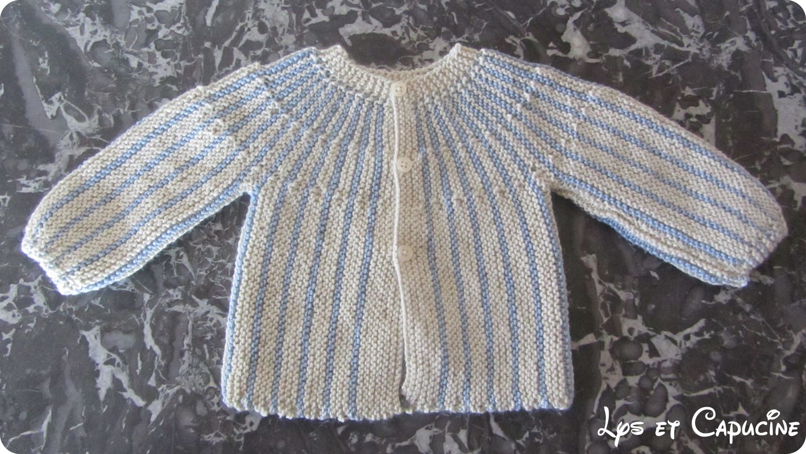 comment tricoter une layette
