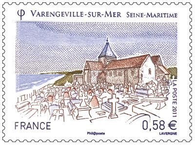 timbre de Varengeville sur Mer