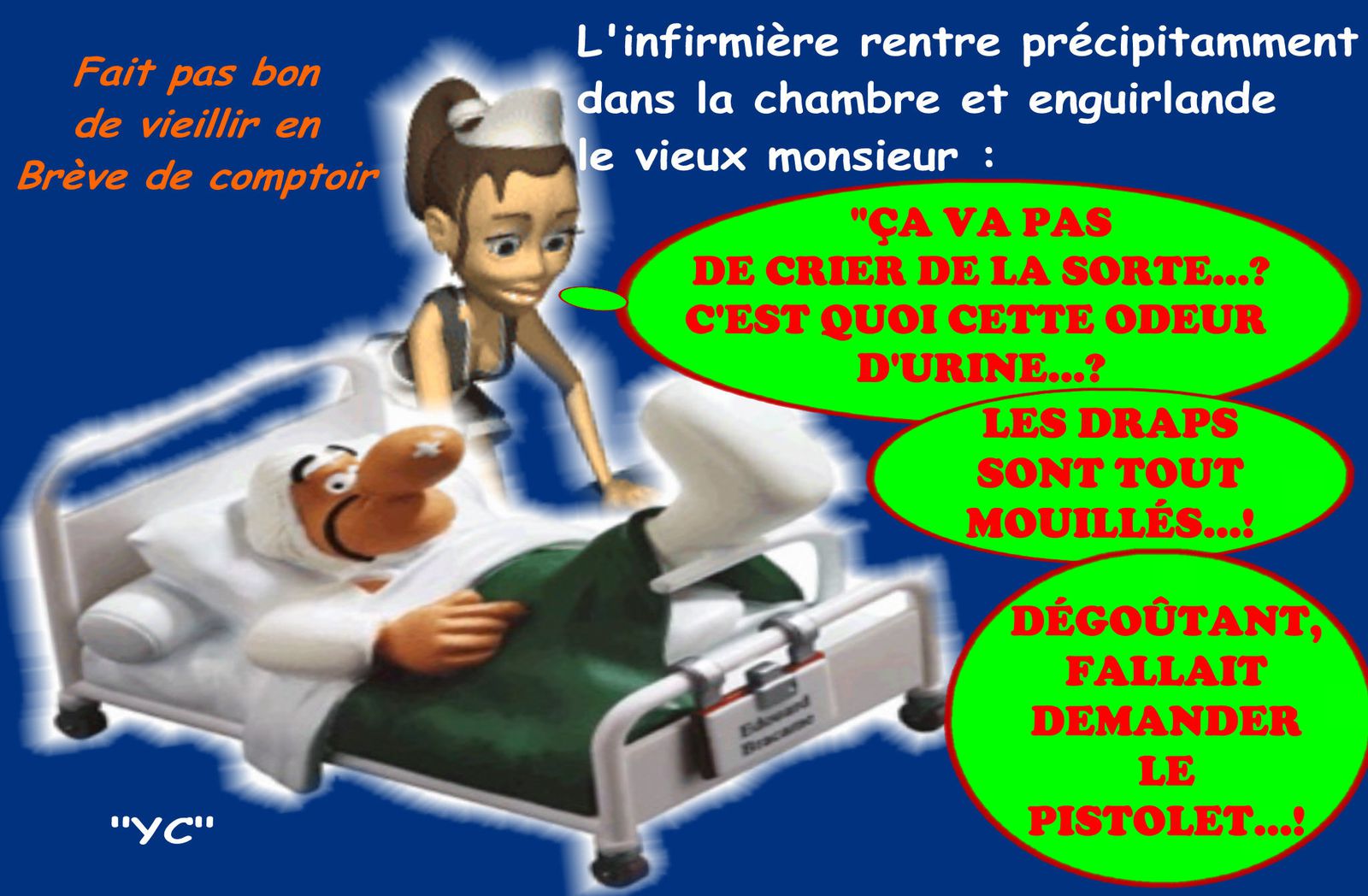 image drole infirmiere