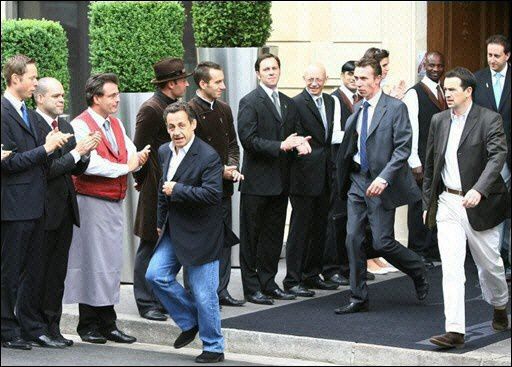 N.Sarkozy et le Fouquet's
