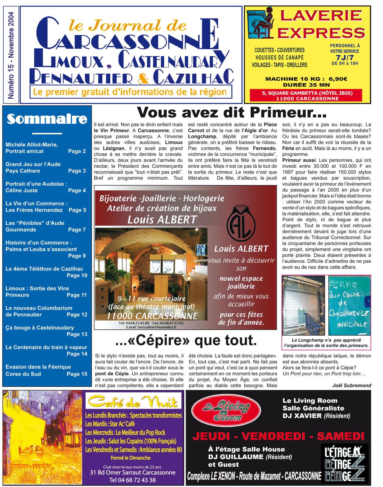 Album - Les-UNE-du-journal - Le Journal de Carcassonne