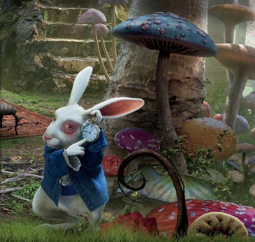 Lapin Alice in Wonderland