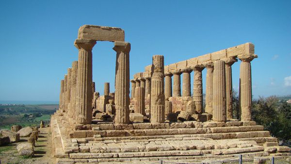Agrigente--site-archeologique-temple d'Hera