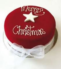 merry christmas cake