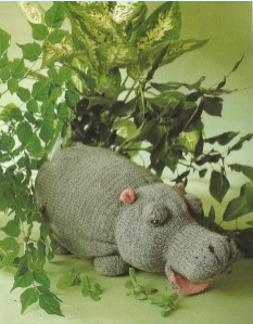 comment tricoter un hippopotame