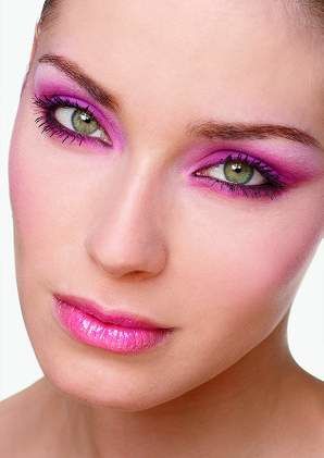 Augen Make-Up in Pink ! - Blog von Erdbeerbussi
