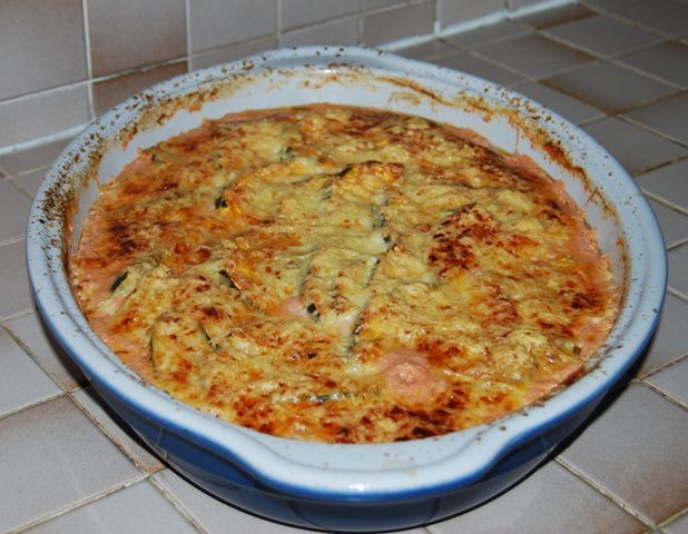 02 Moussaka courgettes