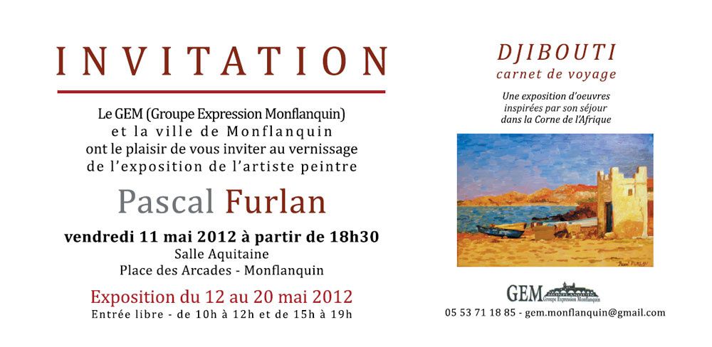 Pascal Furlan - painter in Lot-et-Garonne...