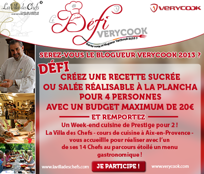 Encart Participant Blogueur VERYCOOK 1