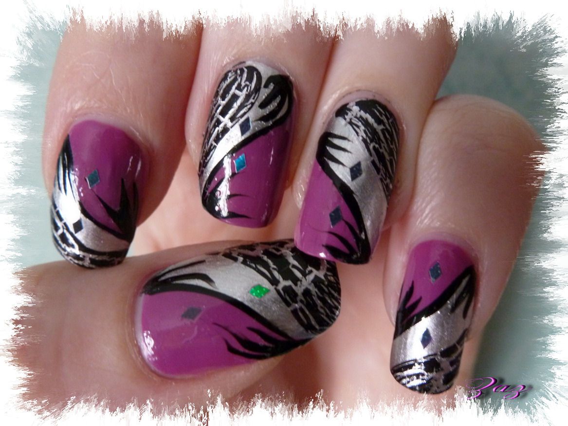 Abstract Crackled ! - Z-Nails