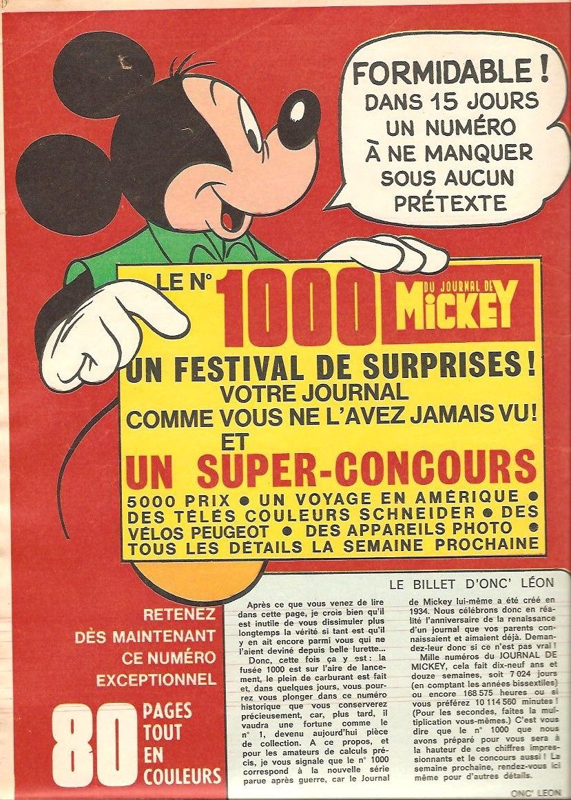 Mickey coupon