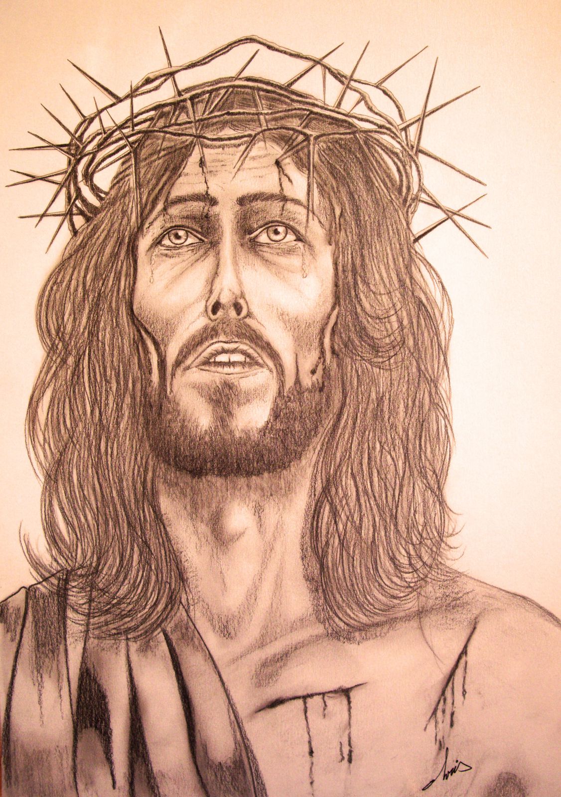 dessin de christophe vannucci - Jésus de Nazareth