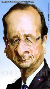 Francois Hollande caricature 1