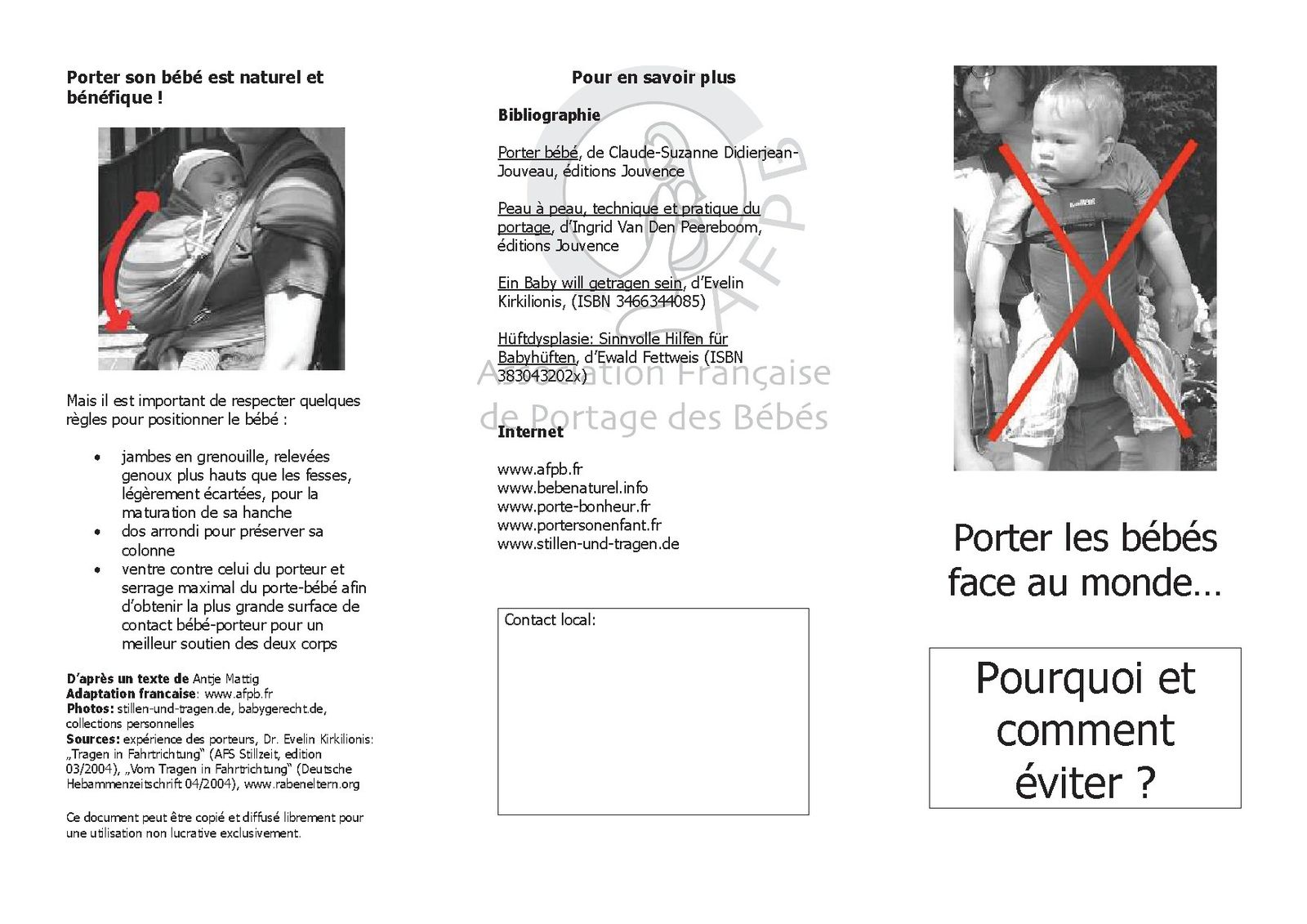 portage face au monde