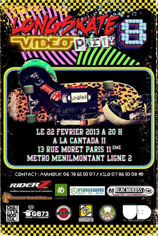 LONGSKATE VIDEO PARTY ... 8ème édition