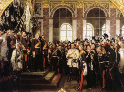 Allemagne Proclamation 18 jan.1871 Galerie des Glaces