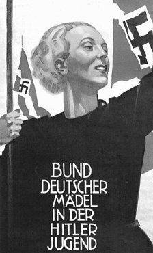 Allemagne Affiche les femmes et le IIIe Reich