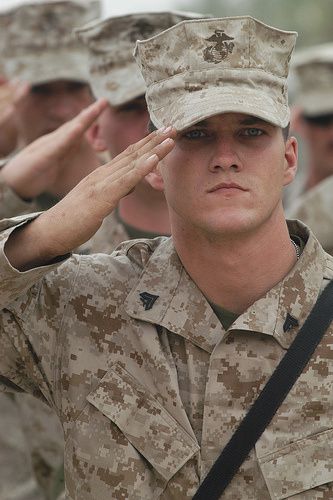Marines US salut