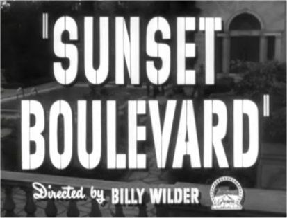 Sunset Boulevard - Affiche