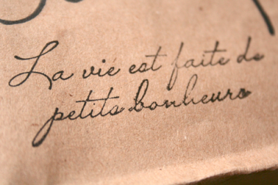 petits bonheurs