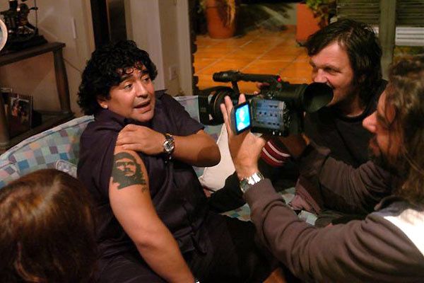 Diego Maradona et Emir Kusturica. Wild Bunch Distribution Diego Maradona et Emir Kusturica. Wild Bunch Distribution