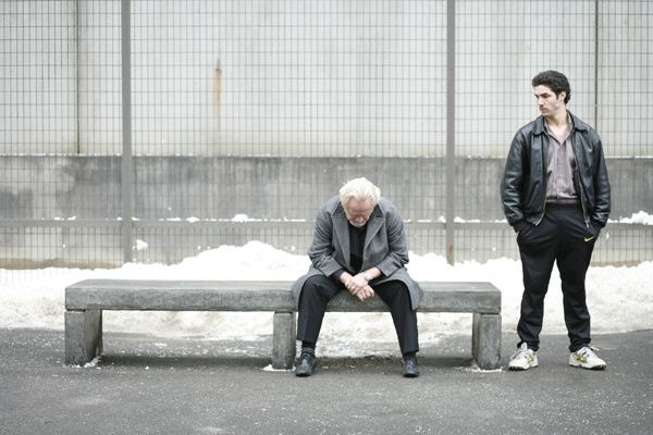 Niels Arestrup et Tahar Rahim. Roger Arpajou Niels Arestrup et Tahar Rahim. Roger Arpajou