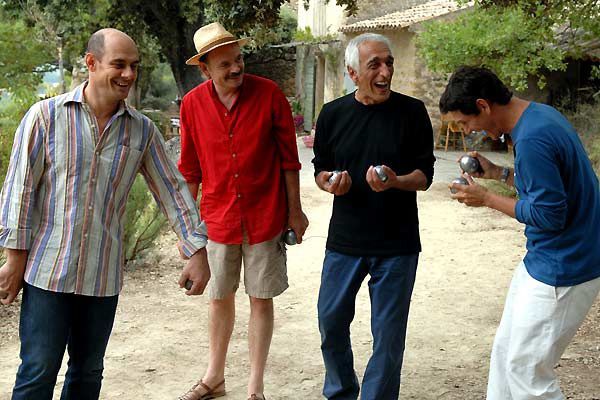 Bernard Campan, Jean-Pierre Darroussin, Gérard Darmon et Marc Lavoine. Pathé Distribution