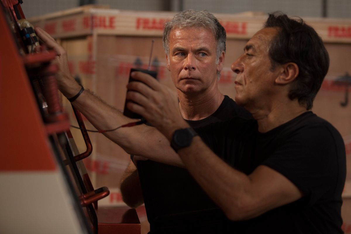 Franck Dubosc & Richard Berry. Pathé Distribution Franck Dubosc & Richard Berry. Pathé Distribution