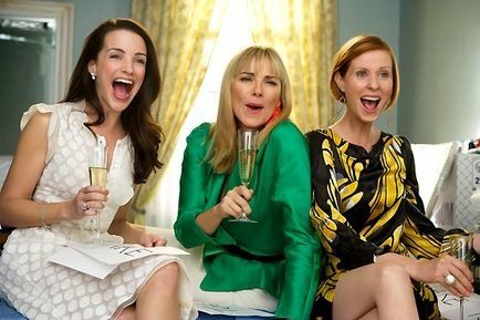 Sex and the City - le film - Kristin Davis, Kim Cattrall et Cynthia Nixon